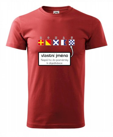 Námořní abeceda - vlastní jméno