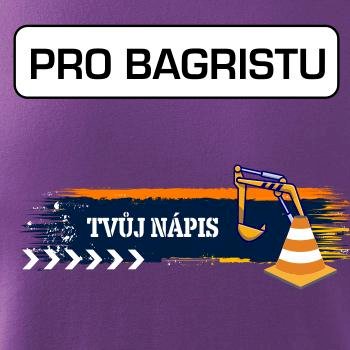 Stavba - vlastní nápis - bagrista