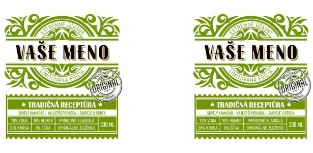 Hrnček - Vaše meno - zelený