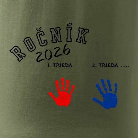 Odtlačky dlaní - základná škola - 9 rokov
