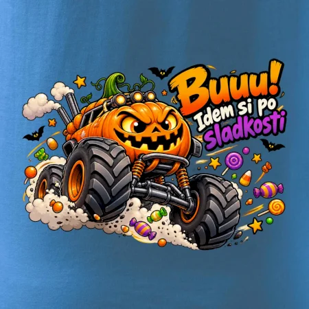 Buuu idem si po sladkosti tekvicový monster truck