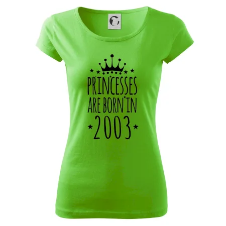 Princesses are born in 2003