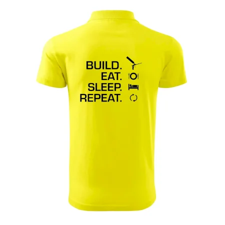 Build eat sleep repeat - montážna pena
