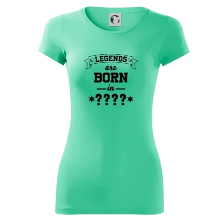 Legends are born in (Tvoj mesiac narodenia)