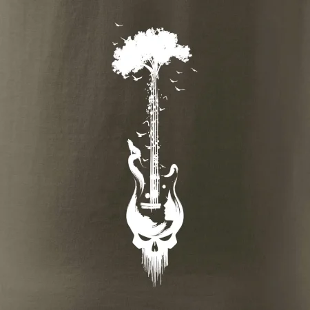 Gitara strom a lebka
