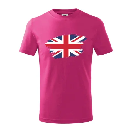 Britská vlajka roztrhaná