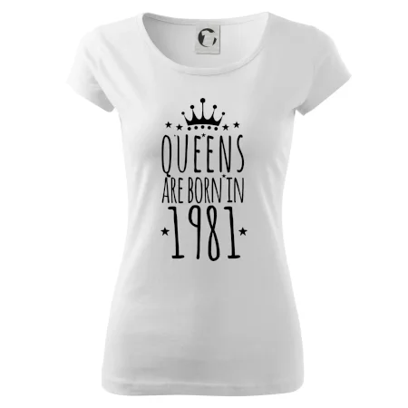 Queens are born in 1981