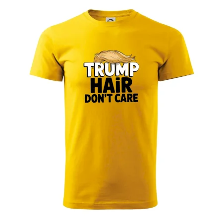 Trump hair dont care