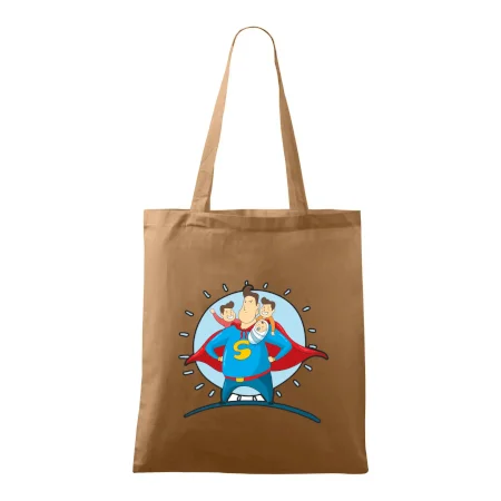 Táta superman - kluk, kluk a dítě