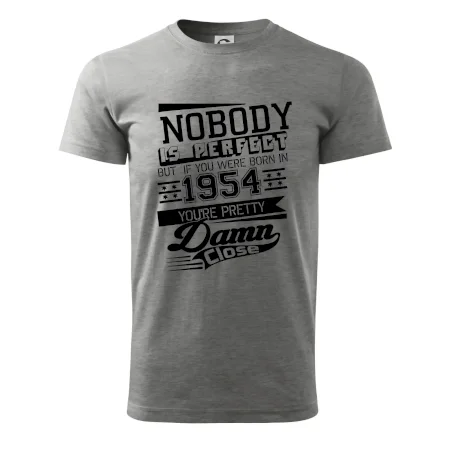 Nobody is perfect - 1954
