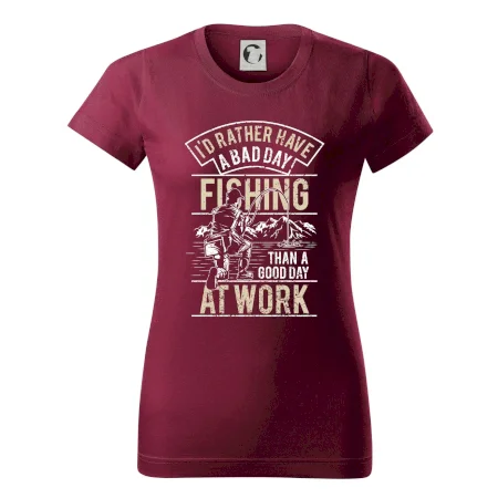 Fishing at work