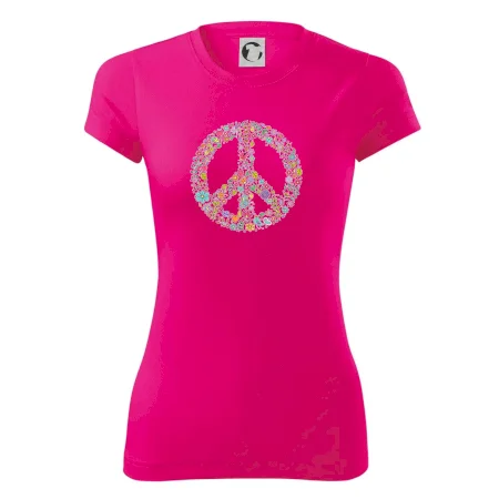 Peace symbol lístočky