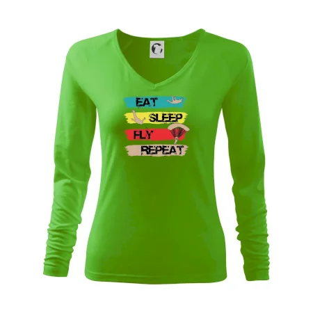 Eat Sleep Fly Repeat Paragliding