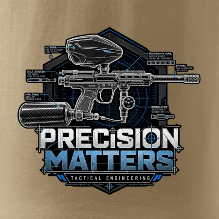 Technický nákres – presnosť je dôležitá paintball