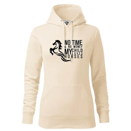 No time no money my child loves horses