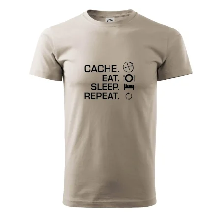 Eat sleep repeat Cache