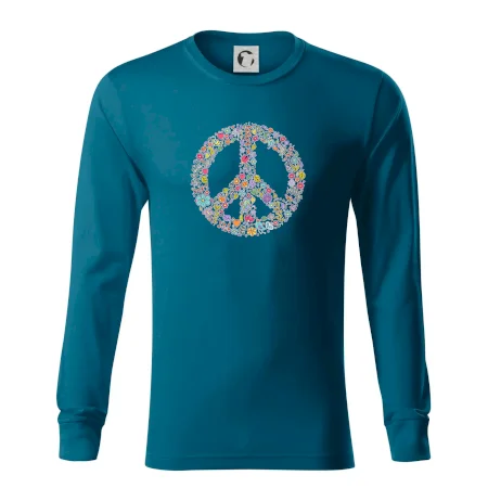 Peace symbol lístočky