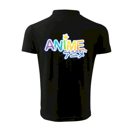 Anime nápis dúhový