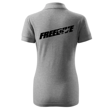 Freedive - nápis s potápačom