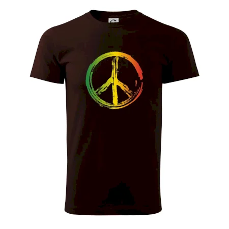 Peace symbol paint