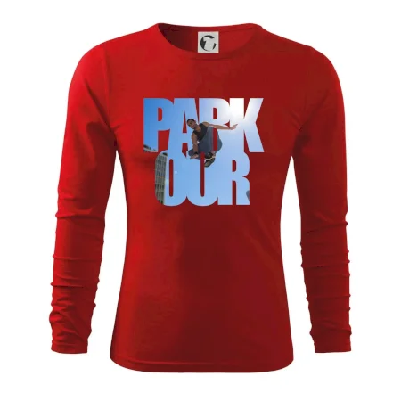 Parkour nápis nebo