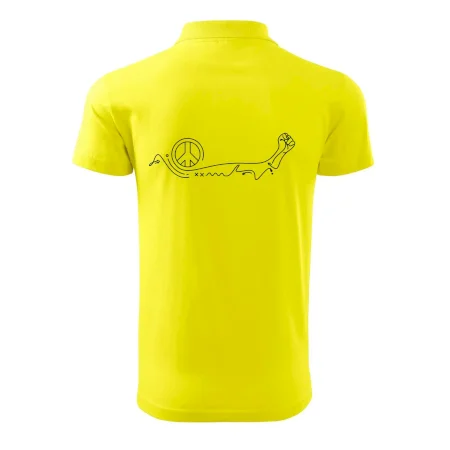 Päsť a symbol mieru