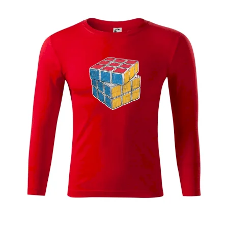 Rubikova kocka kreslená