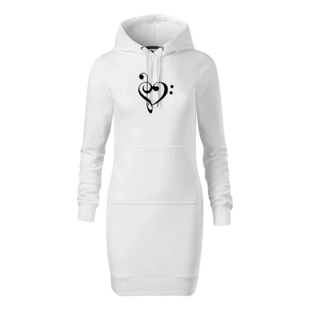 Husľový kľúč srdce