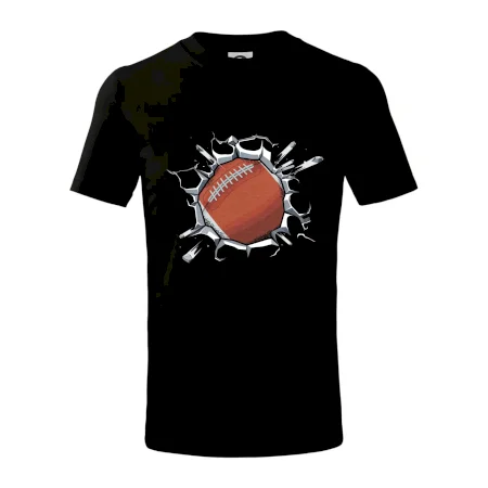 Americký futbal lopta v triku