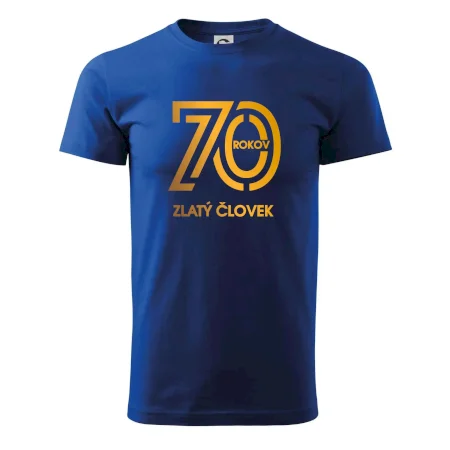 70 rokov zlatý človek