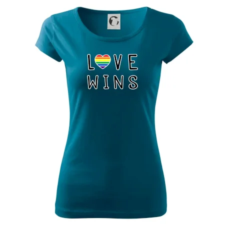 Love wins nápis