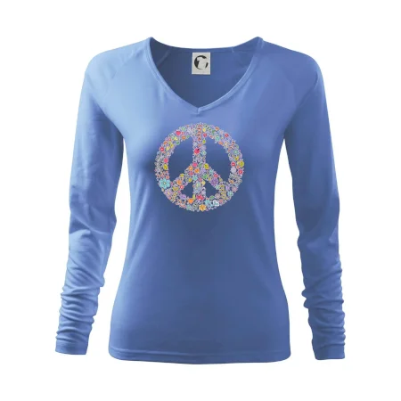Peace symbol lístočky
