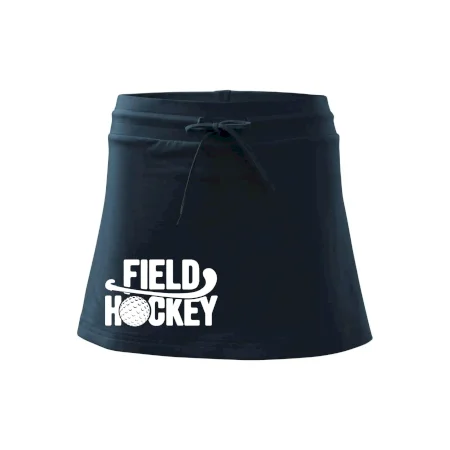 Field hockey loptička a nápis