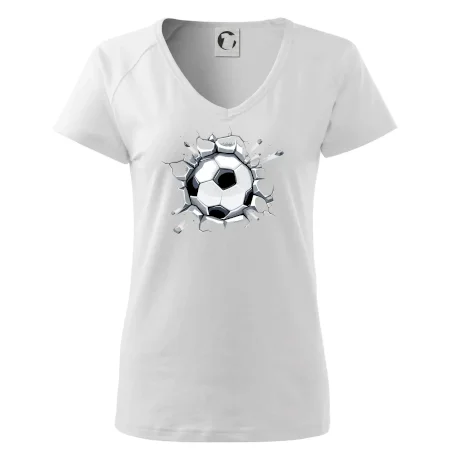 Futbalová lopta v triku