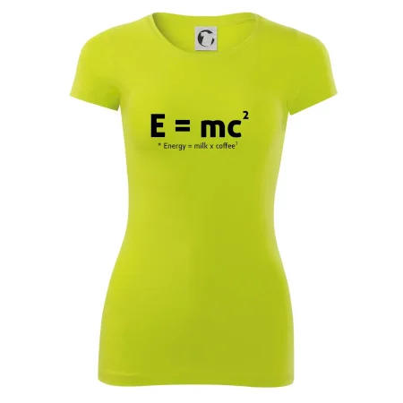 e = mc2 - coffee milk