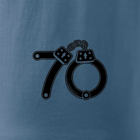 Narodeninové tričko pre policajta - putá 70