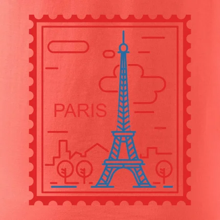 Paríž známka jednoduchá