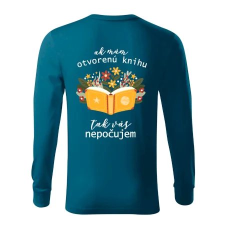 Ak mám otvorenú knihu, tak vás nepočujem