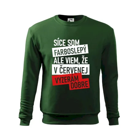 Síce som farboslepý, ale viem, že v červenej vyzerám dobre