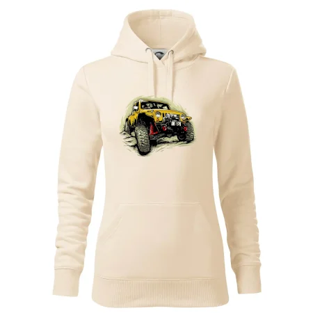 Žltý offroad s navijakom