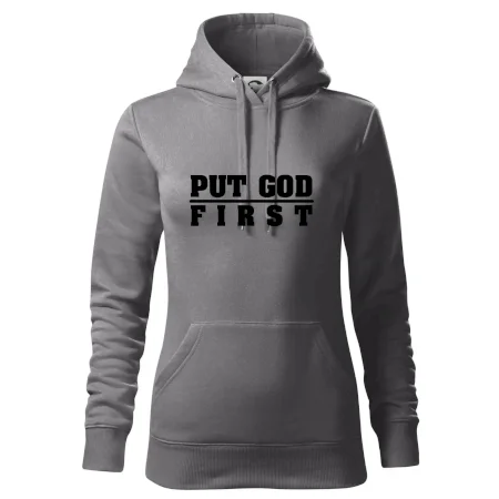 Put God first hrubý nápis