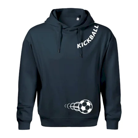 Kickball nápis šikmo