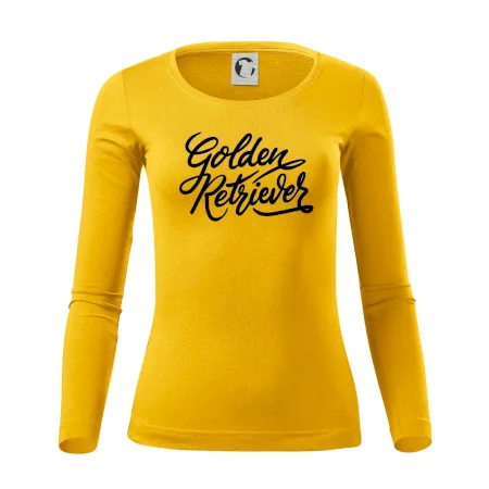 Golden retriever - nápis okrasný