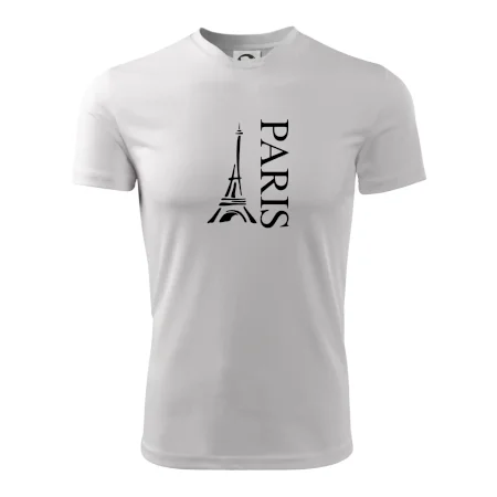 Paris nápis Eiffelovka na výšku