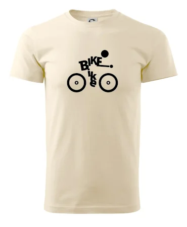 Bike nápis postava