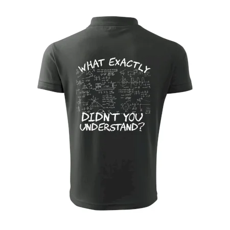 What exactly didn't you understand - physics