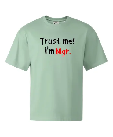 Trust me I´m  Mgr. / Ver mi som Magister.
