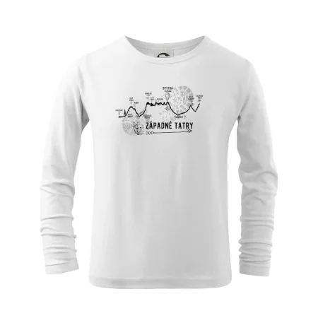Profil kopca Západné Tatry