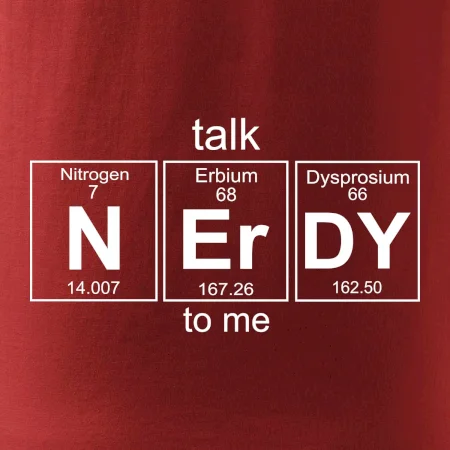 Talk nerdy - periodická tabuľka