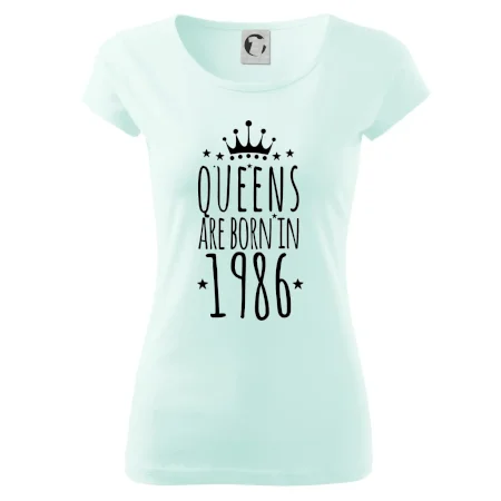 Queens are born in 1986